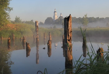 В Медном озере / Филипповское, Владимирская область.
Рассвет. Медное озеро.