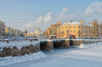 Семимостье. Пикалов мост. / Петербург. Январь 2019.