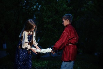 Бельё / модели Ангелина и Данил Табаковы