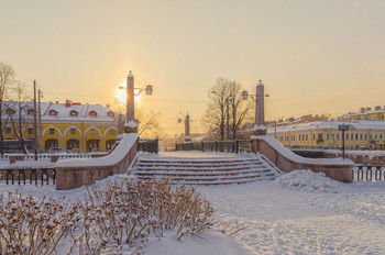 Красногвардейский мост. / Петербург. Январь 2019.