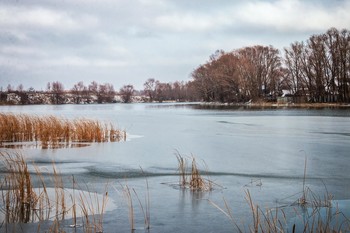 Ноябрь / река Казанка,Татарстан