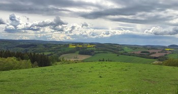 Гроза идет / Граница Чехии и Германии