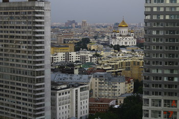 Вид на Москву (улица Новый Арбат,16) / Вид на Москву (улица Новый Арбат,16)