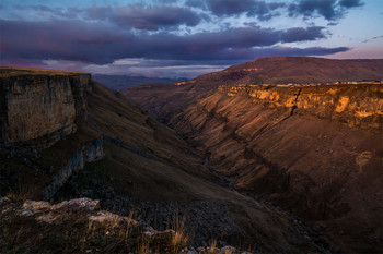 Утро на Хунзахском каньоне / Дагестан