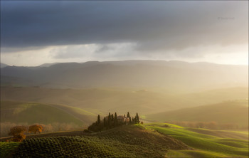 Belvedere sunrise / Пейзажи Тосканы