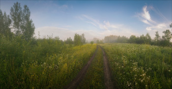 &nbsp; / Кемерово, утро, туманы