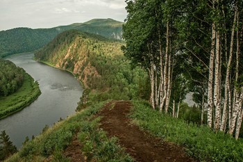 Манская петля / Природа. Красноярский край.