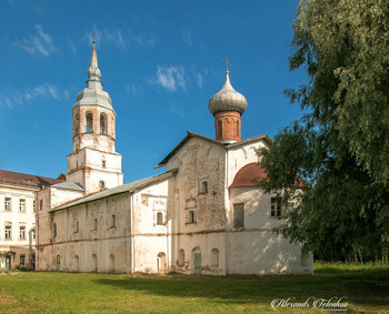 Церковь Иконы Божией Матери Коневская в Деревяницком монастыре. / ***