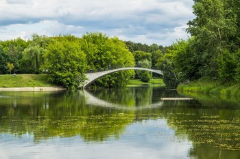 Серебряно-Виноградный пруд / Один из старейших прудов Москвы. Известен с XIV века