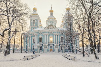 Николо-Богоявленский морской собор. / Петербург. Январь 2019.