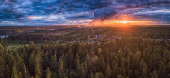 Закат по Светогорски. / Закат