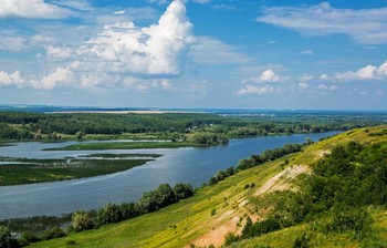 &nbsp; / река Свияга.Тихий плес,Татарстан