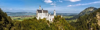 Альпийские сюжеты / Замок Нойшванштайн, Германия.