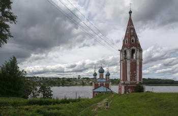 по родной сторонке / лето, Волга, Тутаев