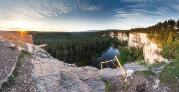 Рассвет на Айских Притёсах / Южный Урал