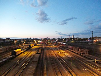 &nbsp; / Ein früher Morgen am Bahnhof Dresden Friedrichstadt