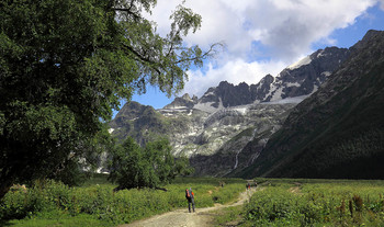 В долине реки София / Кавказ. Архыз
