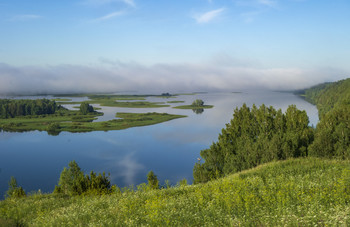 Река Сылва. Елкинская гора / Пермский край