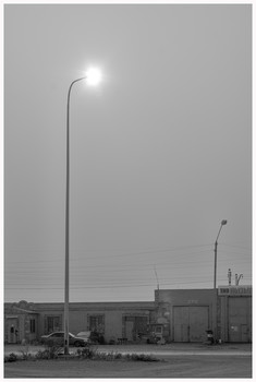&nbsp; / рассвет сквозь пыльную пелену на северном берегу Балхаша