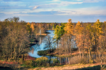 Осенний парк / Гатчина