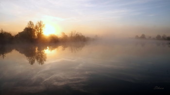 Майский рассвет. / Весенний пейзаж на озере Сосновое.