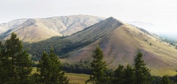 Одна из вершин хребта Нурали / Башкортостан