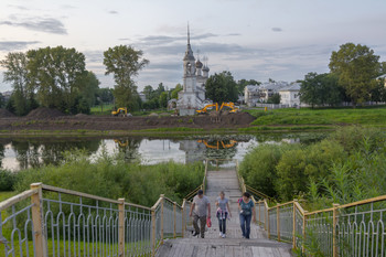 один вечер в Вологде... / лето, вечер, Вологда