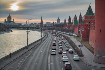 Вид на Кремлёвскую набережную... / ***