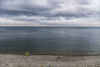 Последнее утро лета... / море. пляж...