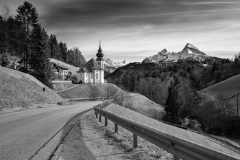 &nbsp; / Wahlfahrtskirche in Maria Gern, Berchtesgarden.