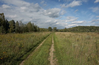 Колея / Luszhki-village, Istra-district, Moscow region, Russia