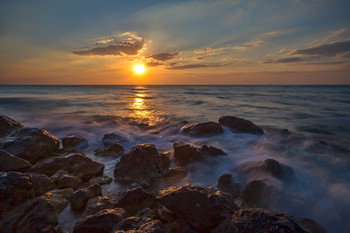 Вечер на море / Крым,Севастополь