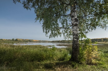 У озера / Сентябрь