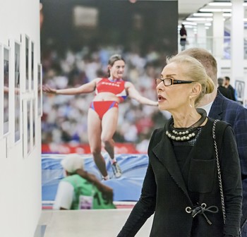 Ольга Свиблова. / Фотобиенале 2018, Манеж.
