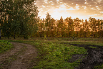 Дороги... / Сентябрьский вечер...