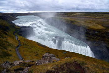 Водопад Гюдльфосс / Исландия