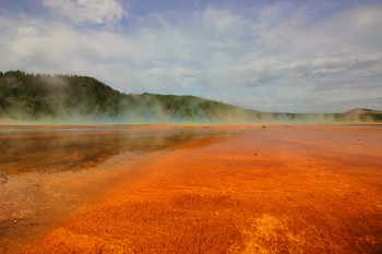 Долина гейзеров / штат Вайоминг