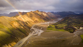 Landmannalaugar #1 / Исландское нагорье Landmannalaugar в национальном Fjallabak