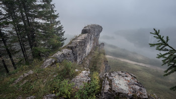 Гребешок / Скалы у Кын-Завода, Пермский Край.