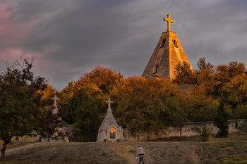 признаки осени пятница / Крым,Севастополь,Свято-Николский храм