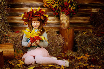 Осенняя фотосессия / Больше фото по ссылке: http://steklo-foto.ru/photogellary