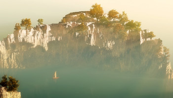 У той скалы... / где синяя прохлада