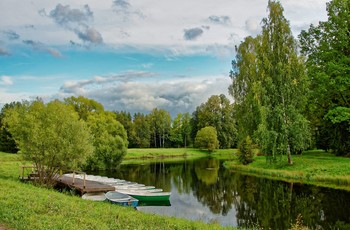 &nbsp; / Павловск,парк,лодочная станция