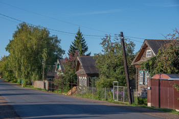 Новый асфальт... / Село Селихово, Конаковский район.