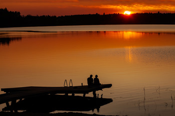 Белые ночи в Финляндии / Финляндия,белые ночи