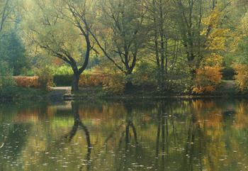 Тихий теплый денек 3 октября ... / Щучий пруд в Кузьминках...