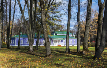 Осень в Спасском- Лутовиново. / Усадьба И.С.Тургенева. Спасское- Лутовиново.