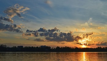 На закате....... / Петербург Шувалово. Май