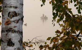 Однажды осенью... / Карелия. Ладожское озеро.