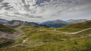 Гросглоккнер / Австрийские Альпы, высокогорная дорога Гросглоккнер, перевал Хохтор, 2504 м..